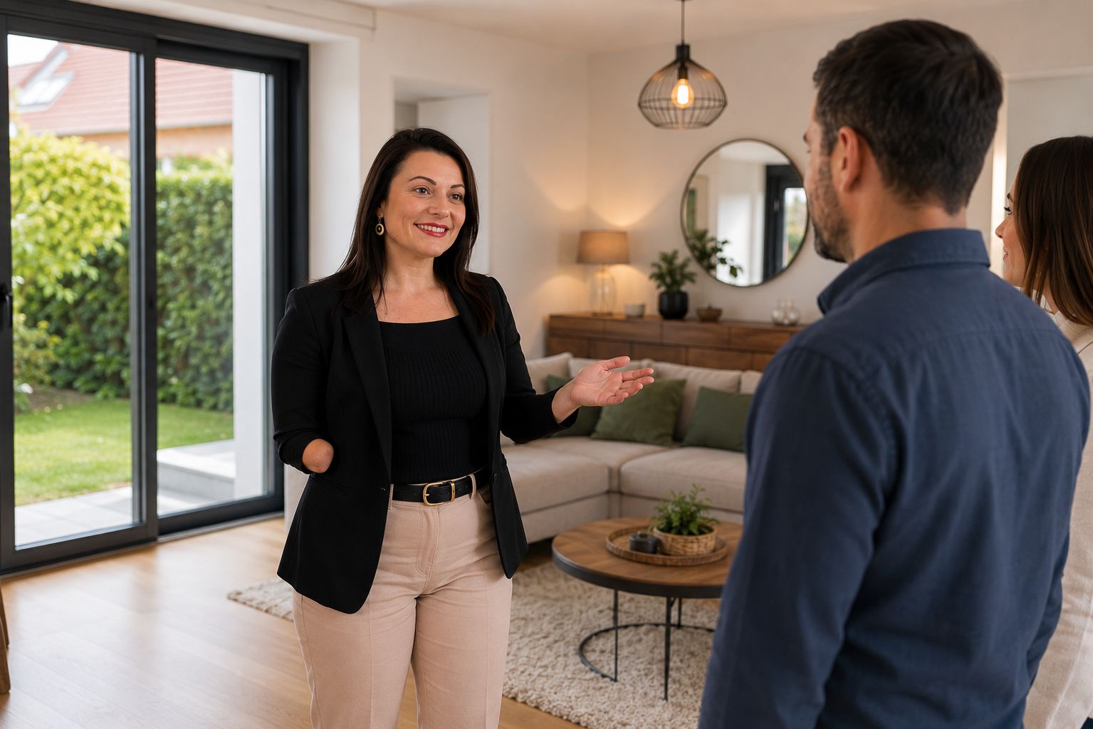 Visite immobilière à Roncq